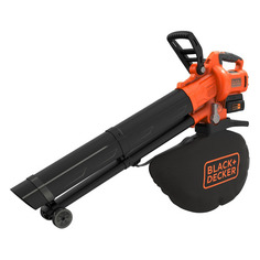 Воздуходувка-пылесос BLACK+DECKER BCBLV3625L1-QW, оранжевый