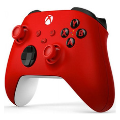Геймпад Беспроводной MICROSOFT MSQAU-00012, для Xbox, красный