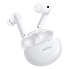 Гарнитура Huawei Freebuds 4i, Bluetooth, вкладыши, белый [55034191]