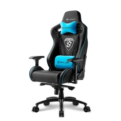 Игровое кресло Sharkoon Shark Skiller SGS4 (черно-синий)