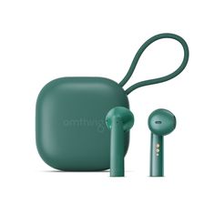 Bluetooth гарнитура Omthing AirFree Pods True Wireless Headphones (зеленый)