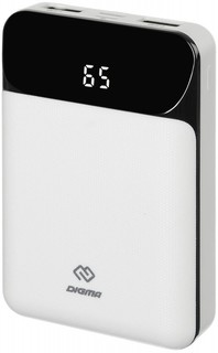 Внешний аккумулятор Digma DG-10000-SML-W (белый)
