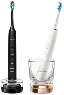 Электрическая зубная щетка Philips HX9914 (черный, белый)