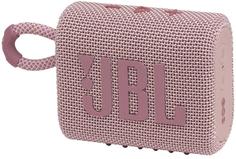 Портативная колонка JBL Go 3 (розовый)