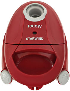 Пылесос Starwind SCB2750 (красно-серый)