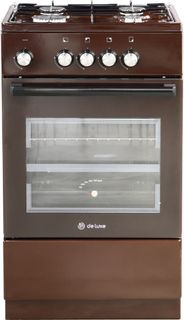 Газовая плита De Luxe 5040.48г (щ)-014 (без крышки)