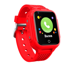Детские умные часы GEOZON G-Kids 4G PLUS (красный)