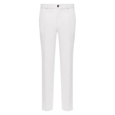 Брюки из хлопка и льна Paul&Shark