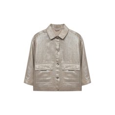 Хлопковый жакет Brunello Cucinelli