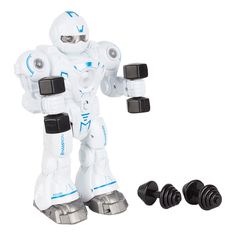 Интерактивный робот Игруша 16 см цвет: белый