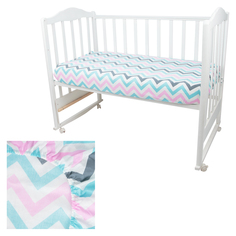 Простыня на резинке Моей крохе 120 x 60 см