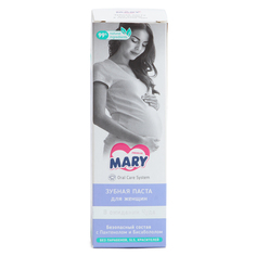Зубная паста Mary для беременных женщин и кормящих грудью, 97 мл