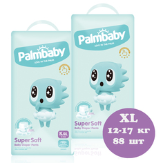 Трусики-подгузники Palmbaby, р. 4+, 12-17 кг, 88 шт