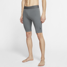 Мужские шорты из ткани Infinalon Nike Yoga Dri-FIT - Серый