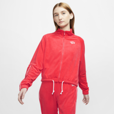 Женская куртка с молнией во всю длину Nike Sportswear - Красный
