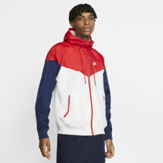 Ветровка с капюшоном Nike Sportswear Windrunner - Белый