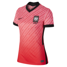Женское футбольное джерси из домашней формы сборной Кореи 2020 Stadium - Розовый Nike