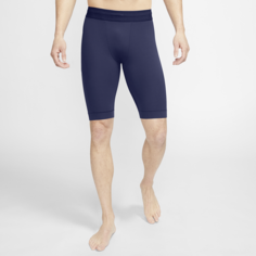 Мужские шорты из ткани Infinalon Nike Yoga Dri-FIT - Синий