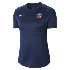 Женская игровая футболка ФК «Пари Сен-Жермен» Academy Pro - Синий Nike