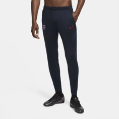 Мужские футбольные брюки Paris Saint-Germain Strike - Синий Nike