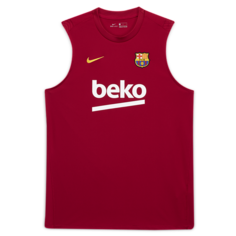 Мужская игровая майка FC Barcelona Strike - Красный Nike