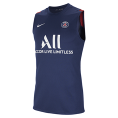 Мужская футбольная майка Paris Saint-Germain Strike - Синий Nike