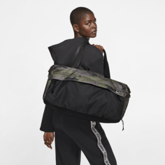 Женская сумка-дафл с камуфляжным принтом для тренинга Nike Radiate - Черный