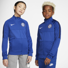 Футбольная куртка для школьников ФК «Челси» - Синий Nike