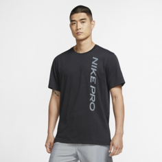 Мужская футболка с коротким рукавом Nike Pro - Черный
