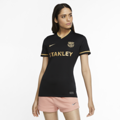Женское футбольное джерси из выездной формы ФК «Барселона» Women 2020/21 Stadium - Черный Nike