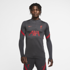 Мужская футболка для футбольного тренинга Liverpool FC Strike - Черный Nike