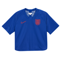 Женская игровая футболка с коротким рукавом и двусторонним дизайном England - Синий Nike