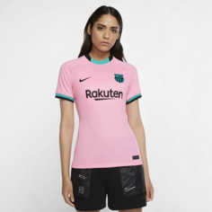 Женское футбольное джерси из третьего комплекта формы ФК «Барселона» 2020/21 Stadium - Розовый Nike