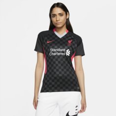Женское футбольное джерси из третьего комплекта формы ФК «Ливерпуль» 2020/21 Stadium - Черный Nike