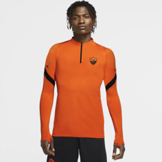 Мужская футболка для футбольного тренинга AS Roma Strike - Оранжевый Nike