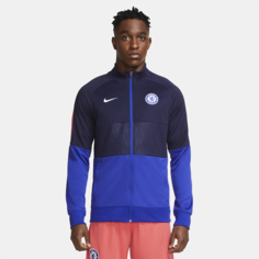 Мужская футбольная куртка Chelsea FC - Синий Nike