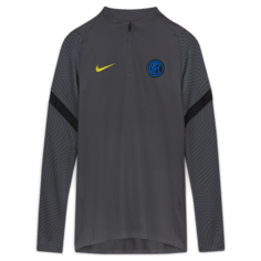 Мужская футболка для футбольного тренинга Inter Milan Strike - Серый Nike