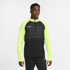 Мужская футболка для футбольного тренинга Nike Dri-FIT Academy Winter Warrior - Черный
