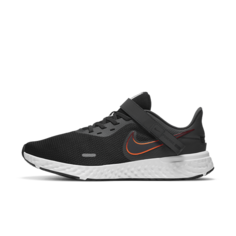 Мужские беговые кроссовки Nike Revolution 5 FlyEase (на очень широкую ногу) - Черный