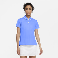 Женская рубашка-поло для гольфа Nike Dri-FIT Victory - Синий
