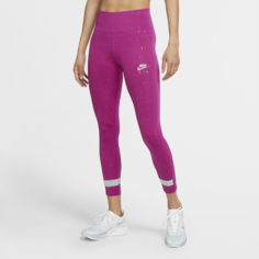 Женские слегка укороченные леггинсы для бега Nike Air - Пурпурный