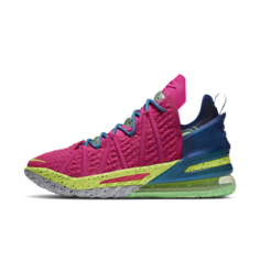 Баскетбольные кроссовки LeBron 18 “Los Angeles By Night” - Розовый Nike