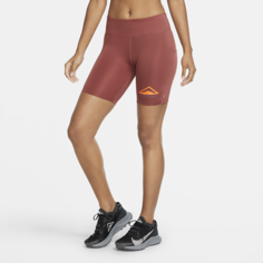 Женские шорты для трейлраннинга Nike Fast 18 см - Красный