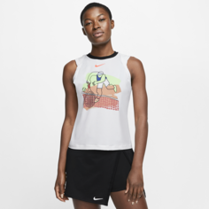 Женская теннисная майка NikeCourt Dri-FIT - Белый