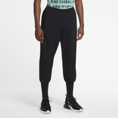 Мужские футбольные брюки из тканого материала Nike F.C. - Черный