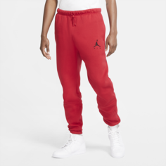 Мужские флисовые брюки Jordan Jumpman Air - Красный Nike