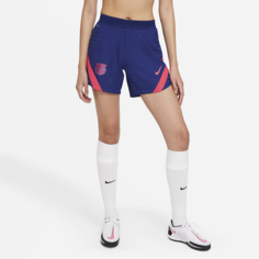 Женские трикотажные футбольные шорты FC Barcelona VaporKnit Strike - Синий Nike