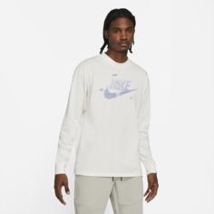 Мужская футболка с длинным рукавом Nike Sportswear - Белый