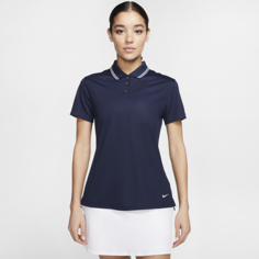 Женская рубашка-поло для гольфа Nike Dri-FIT Victory - Синий