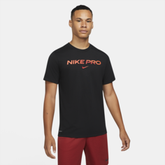 Мужская футболка Nike Pro - Черный
